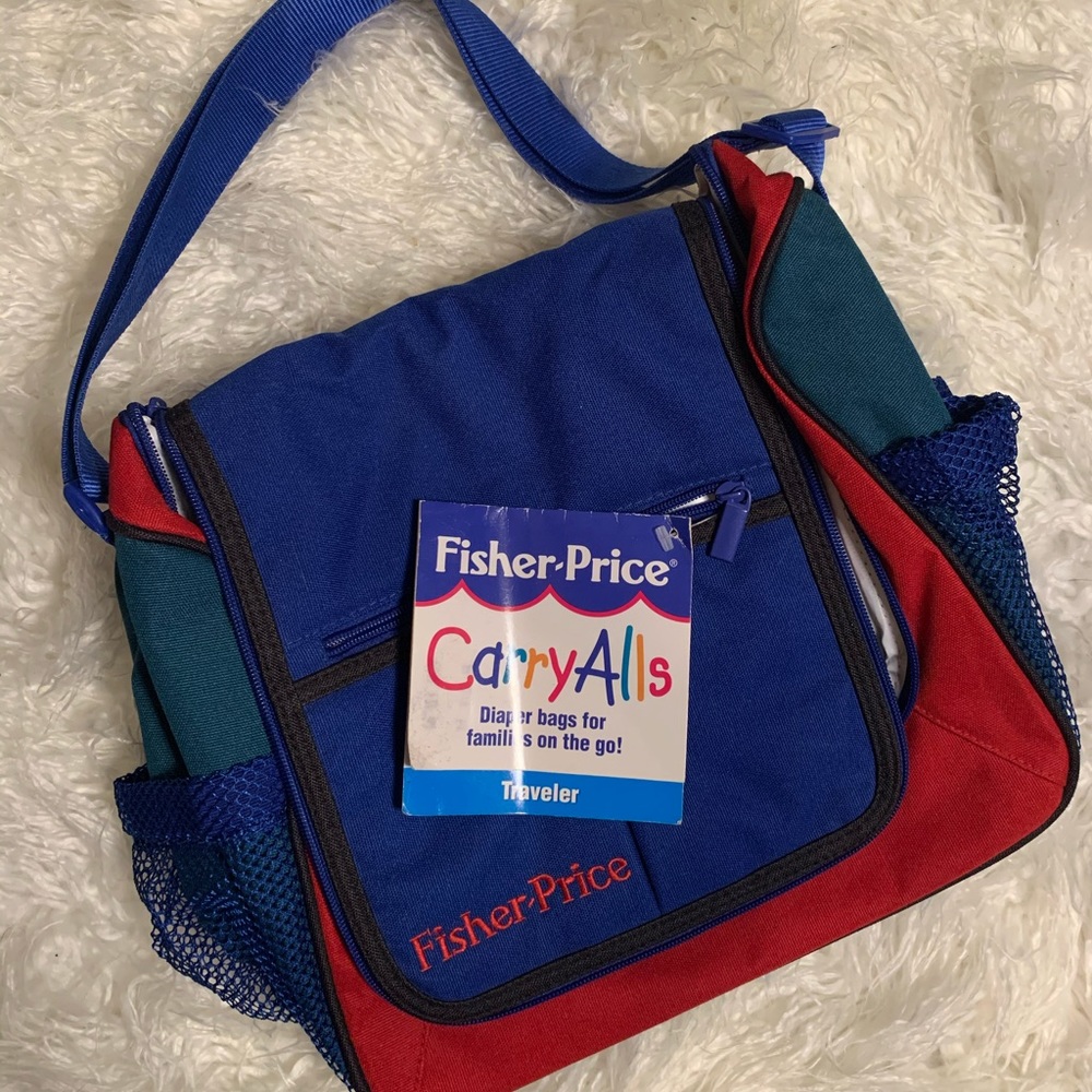 90s vibe Fisher-Price Traveler Bag